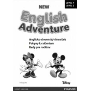 New English Adventure 1 a 2 slovníček SK