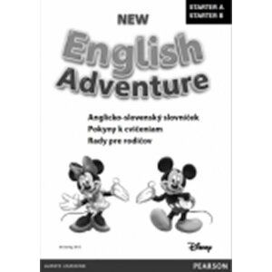 New English Adventure STA A a B slovníček SK