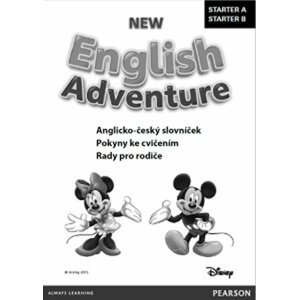 New English Adventure STA A a B slovníček CZ