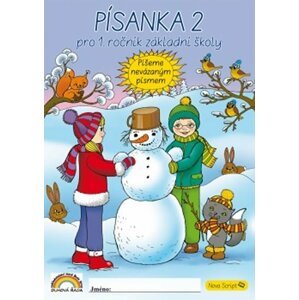 Písanka s kocourem Samem 2 pro 1. ročník NEVÁZANÉ PÍSMO Nova Script - Lenka Andrýsková; René Bača