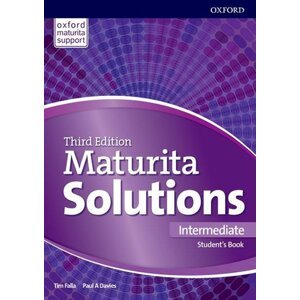 Maturita Solutions,Intermediate Student´s Book (Slovenská verze), 3rd - Paul A. Davies