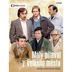 Malý pitaval z velkého města (remastrovaná verze) - 4 DVD - Jaroslav Dietl