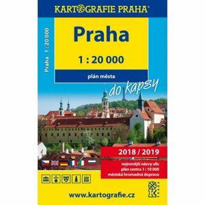 Praha do kapsy - plán města 1:20 000