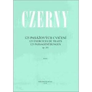 125 pasážových cvičení op. 261 - Carl Czerny