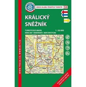 Králický Sněžník /KČT 53 1:50T Turistická mapa