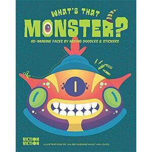 What's That Monster? Create monster faces using colours, doodles & stickers - Zuco