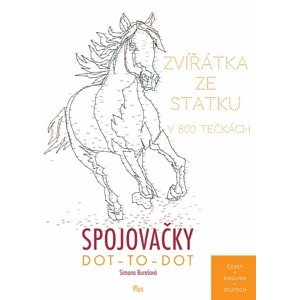 Spojovačky - Zvířátka ze statku v 800 tečkách - Simona Burešová