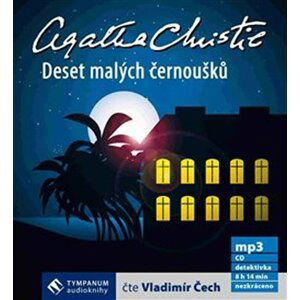 Deset malých černoušků - CDmp3 (Čte Vladimír Čech) - Agatha Christie
