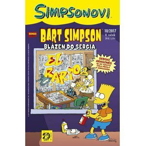 Simpsonovi - Bart Simpson 10/2017 - Blázen do Sergia - Matthew Abram Groening