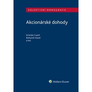 Akcionářské dohody - Kristián Csach