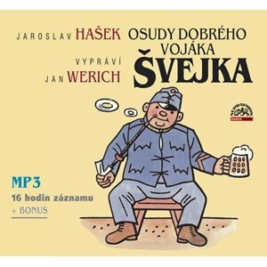 Osudy dobrého vojáka Švejka - 2CDmp3 - Jaroslav Hašek