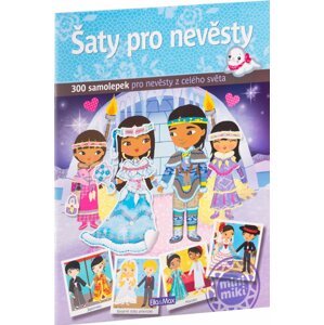 Šaty pro NEVĚSTY - kniha samolepek - Julie Camel