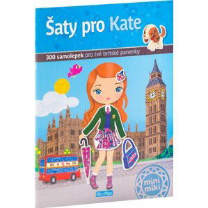 Šaty pro Kate - kniha samolepek