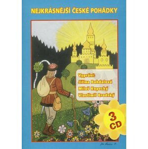 Nejkrásnější české pohádky - 3CD - interpreti Různí