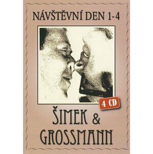 Šimek & Grossmann - Návštěvní den (1- 4) - 4CD - Jiří Grossmann