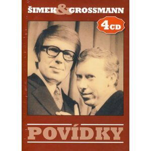 Šimek/Grossman - Povídky 1-4 - 4CD - Jiří Grossmann