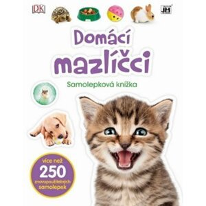 Domácí mazlíčci - Samolepková knížka