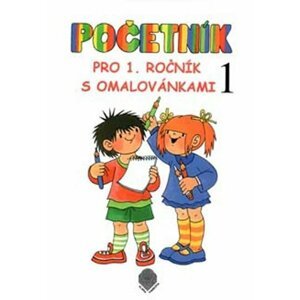 Početník pro 1. ročník s omalovánkami (1. díl) - Číslice1, 2, 3, 4 - Eliška Svašková