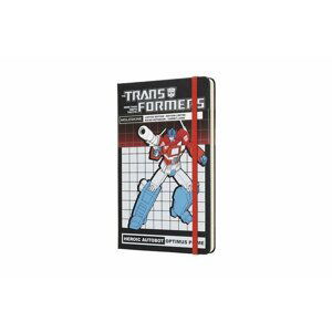 Moleskine: Transformers zápisník linkovaný Optimus Prime L