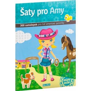 Šaty pro AMY - kniha samolepek - Julie Camel