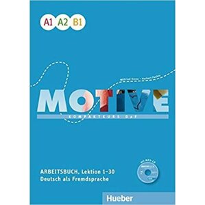 Motive A1 - B1: Arbeitsbuch, L. 1-30 mit MP3-Audio-CD - Michael Krüger