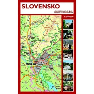 Slovensko - automapa 1: 500 000