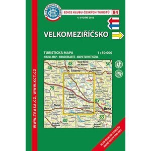 Velkomeziříčsko /KČT 84 1:50T Turistická mapa