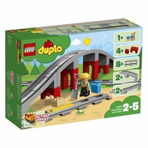 LEGO® DUPLO 10872 Doplňky k vláčku – most a koleje - LEGO® DUPLO®