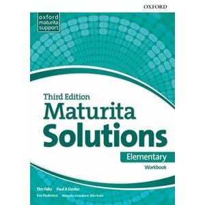 Maturita Solutions Elementary Workbook 3rd (CZEch Edition) - Paul A. Davies