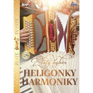 Šlágr hit - Zlatý výběr -Heligonky, harmoniky - 4 CD + 2 DVD