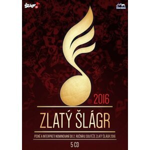 Zlatý šlágr 2016 - 5 CD