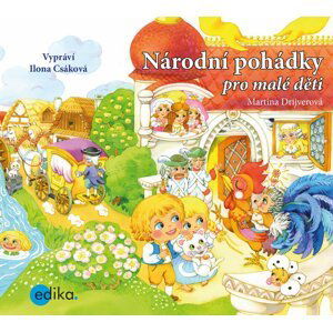 Národní pohádky pro malé děti (audiokniha pro děti) - Martina Drijverová