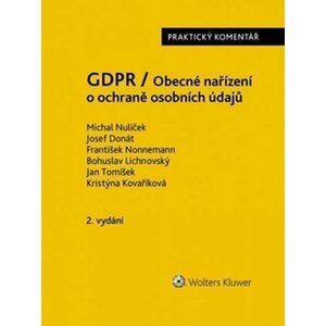 GDPR / Obecné nařízení o ochraně osobních údajů - Michal Nulíček