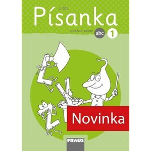 Písanka 1/4 - nevázané písmo - Martina Fasnerová