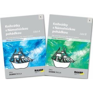 Knihrátky s Námořnickou pohádkou -komplet 2 sešitů - Lenka Špirochová