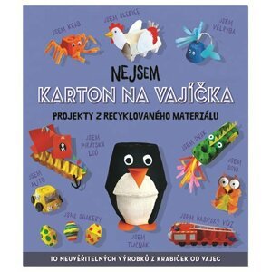 Nejsem karton na vajíčka - Projekty z recyklovaného materiálu - Sara Stanford