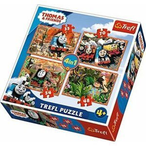 Trefl Puzzle Mašinka Tomáš 4v1