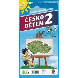 Česko dětem 2 - Ručně malovaná mapa