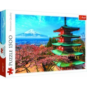 Trefl Puzzle Hora Fuji / 1500 dílků - Trefl