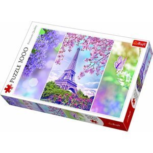 Trefl Puzzle Jaro v Paříži - Romantic / 1000 dílků
