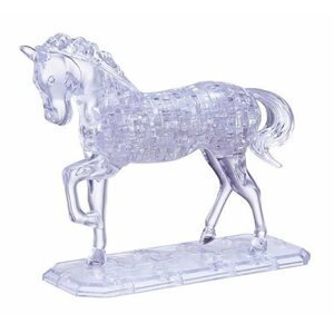 3D Crystal puzzle Kůň / 100 dílků