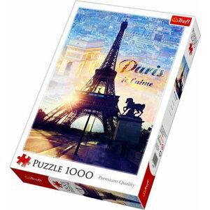 Trefl Puzzle Paříž za úsvitu / 1000 dílků