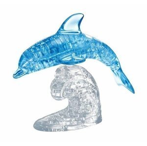 3D Crystal puzzle Skákající delfín / 95 dílků