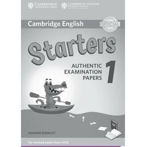 Cambridge English Starters 1 for Revised Exam from 2018 Answer Booklet - autorů kolektiv