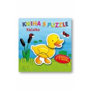 Kniha s puzzle Káčatko
