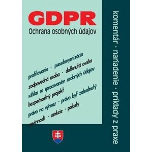 GDPR Ochrana osobných údajov