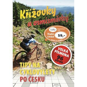 Křížovky a osmisměrky Tipy na cyklovýlety po Česku - autorů kolektiv