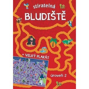 Stíratelná bludiště + velký plakát (úroveň 2)