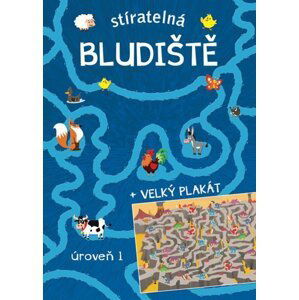 Stíratelná bludiště + velký plakát (úroveň 1)