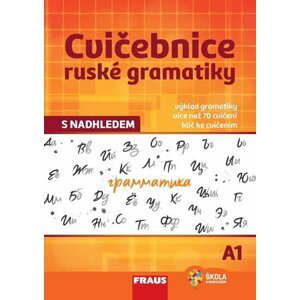Cvičebnice ruské gramatiky s nadhledem A1